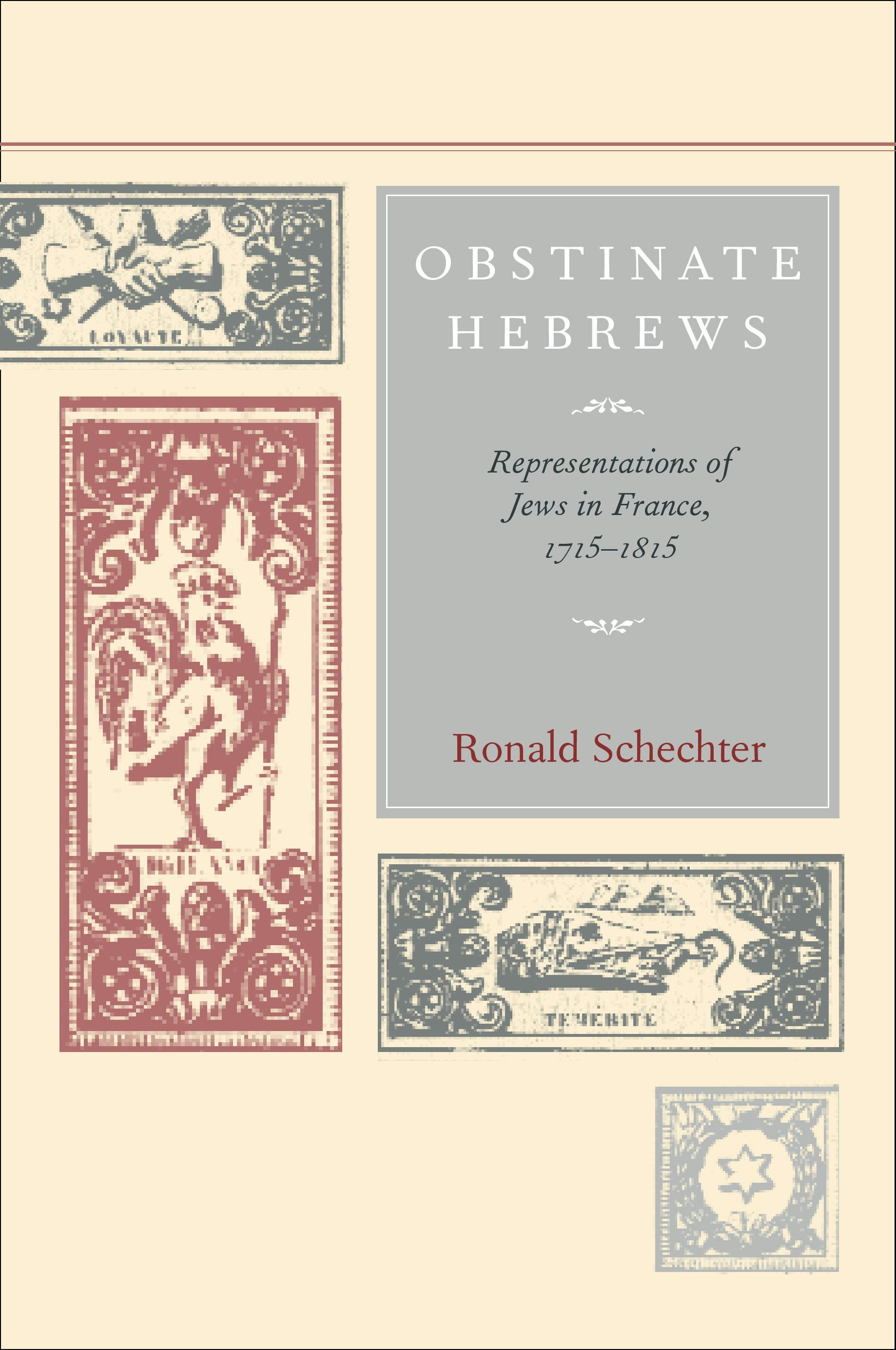 Book cover image for Obstinate Hebrews ISBN: 9780520929357